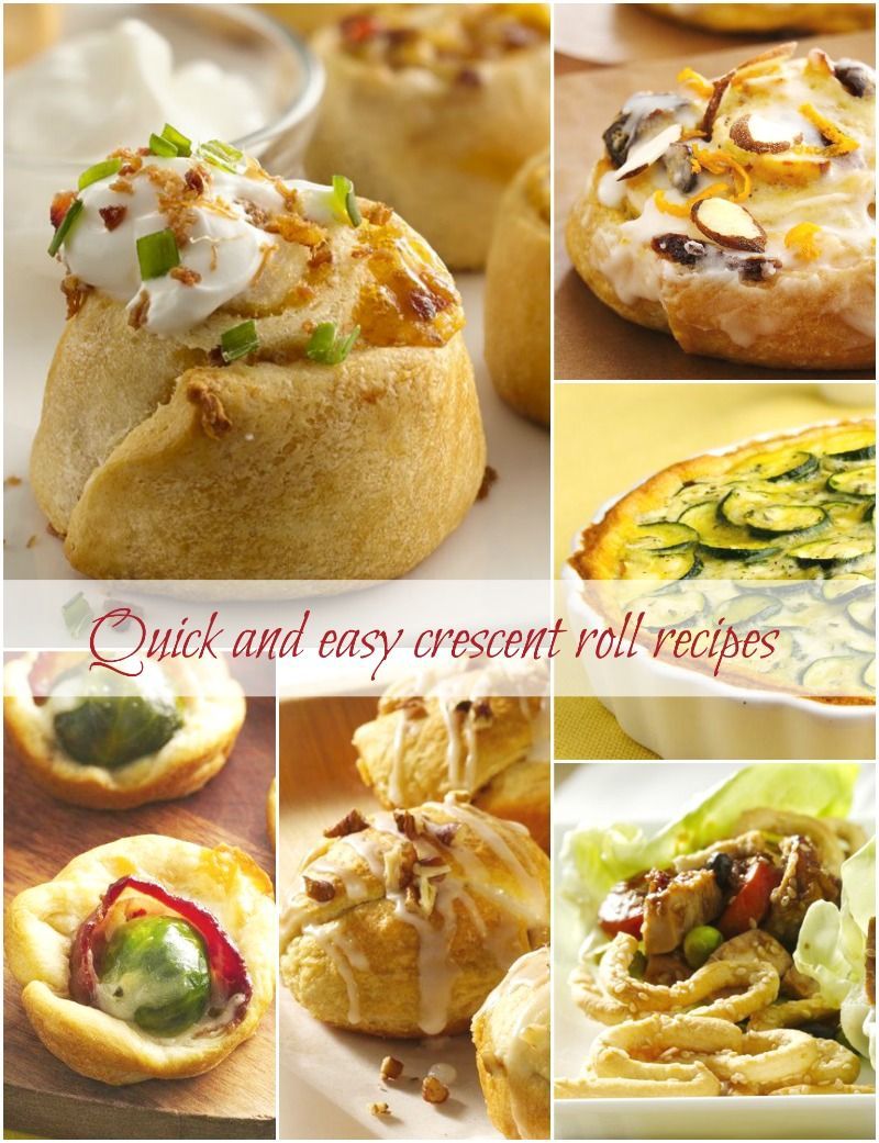 Six Quick Crescent Roll Recipes Plus 10 More Delicious And Easy Recipes