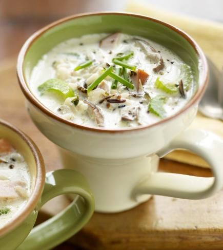 Wild Rice and Turkey Soup: quick and easy weeknight soup.