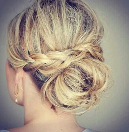 10 Gorgeous Messy Updos From Pintrest | StyleCaster