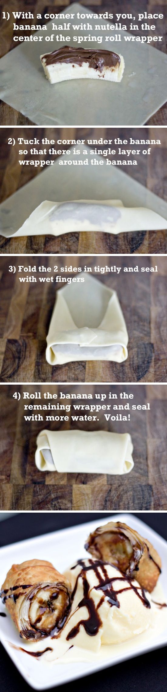 Banana Nutella Dessert Rolls…I DIE!