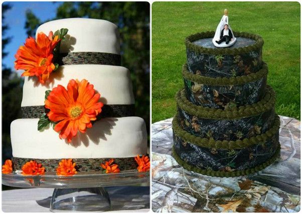 camouflage cakes pictures | Camo Wedding Ideas for Redneck Weddings