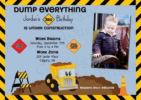 construction themed birthday party | … birthday party, construction party, har