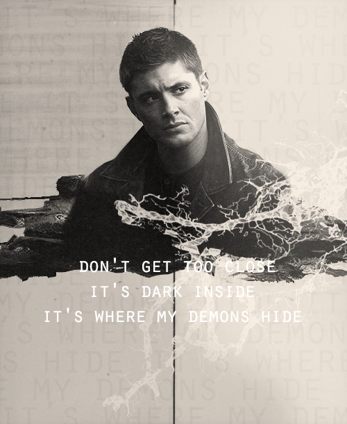Demons #Supernatural #DeanWinchester I always thought this song should be on sup