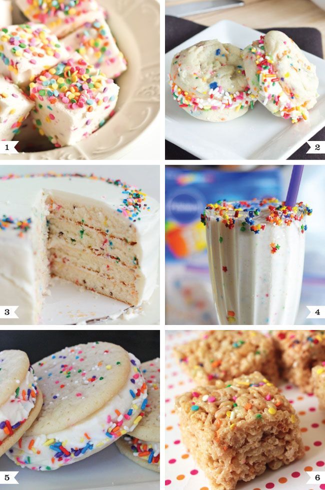 Funfetti recipes – 5 s wedding cake will most likely be funfetti. seriously. :))