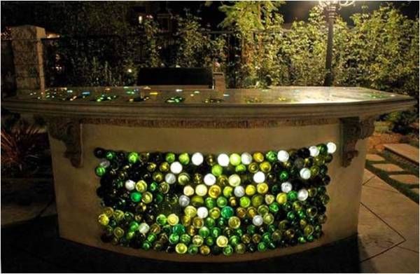 Great bar idea! empty wine bottle ideas | Practical Ideas On How To Design And D