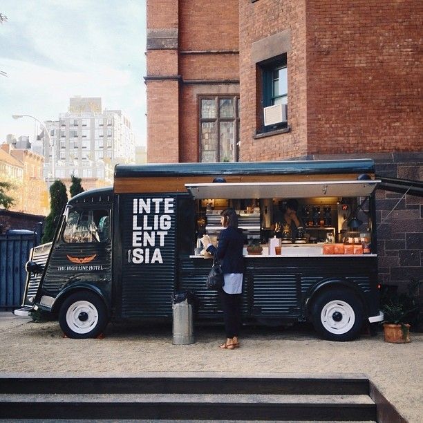 Intelligentsia coffee truck | High Line Hotel, New York
