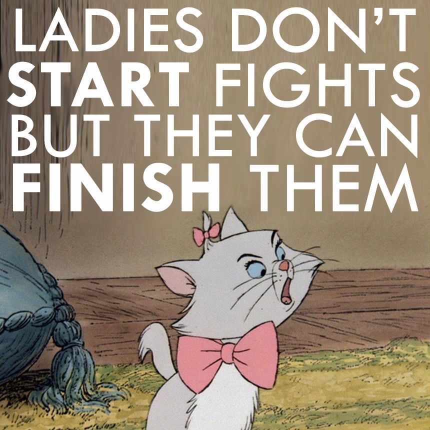 Marie taught me what it means to be sassy. I love Aristocats!!!
