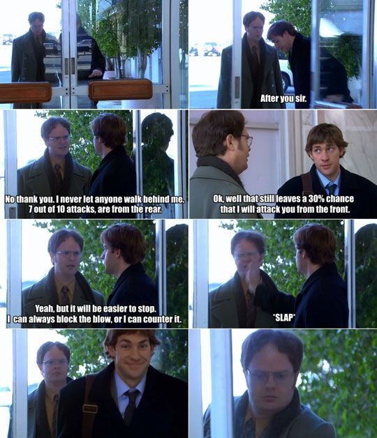 One of the best The office Jim and Dwight scenes.