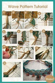 Oodles of macrame tutorials