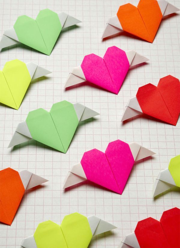Origami Hearts,Heart Crafts for Teens , Fun and Easy Origami Hearts for Sweethea
