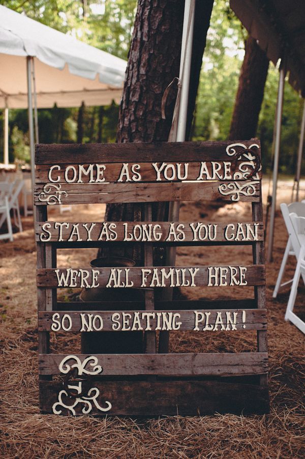 #Rustic wedding sign… Wedding ideas for brides, grooms, parents  plus how to o