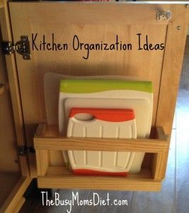 Theres never a good place to put a cutting board in your cabinets…till now. Th