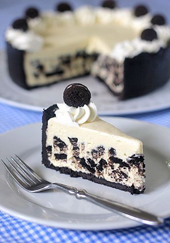 Awesome Ice Box Oreo Cheesecake |  The recipe uses a pudding mixture that is com