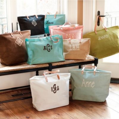 Bridesmaid Gift! Ballard Tote Bags – Large only $25. Come in multiple colors and
