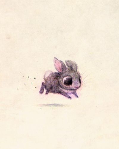 Bunny Art Print- Syd Hanson