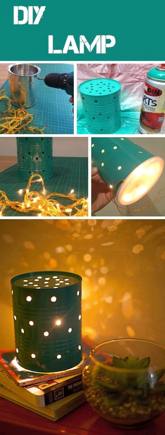 DIY DECOR AND CRAFTS: Beautiful And Artsy DIY Firefly Lamp. Another easy, neat l