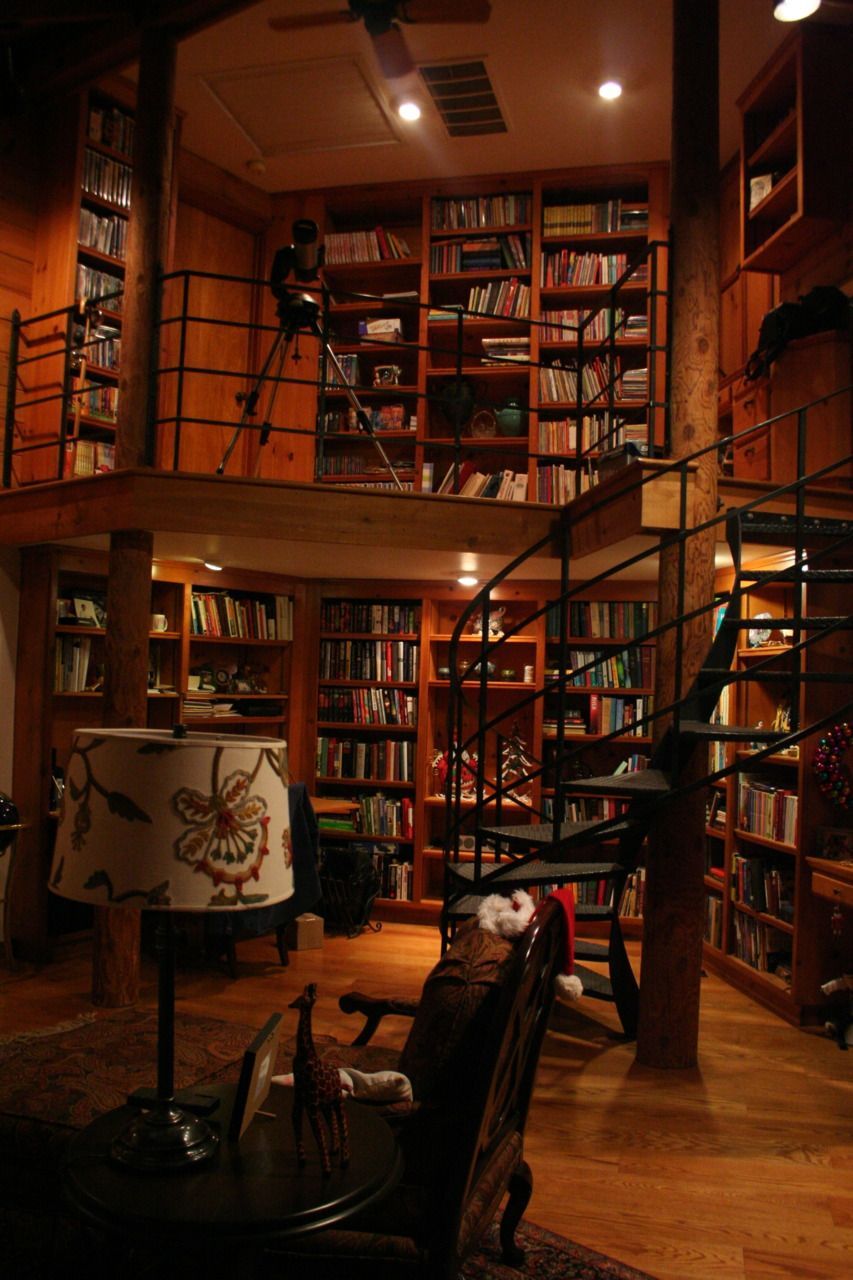 *drools* i will have a library room one day.