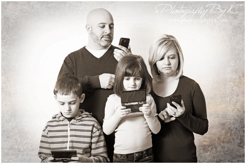Funny Family photo.  Isn’t this the truth.