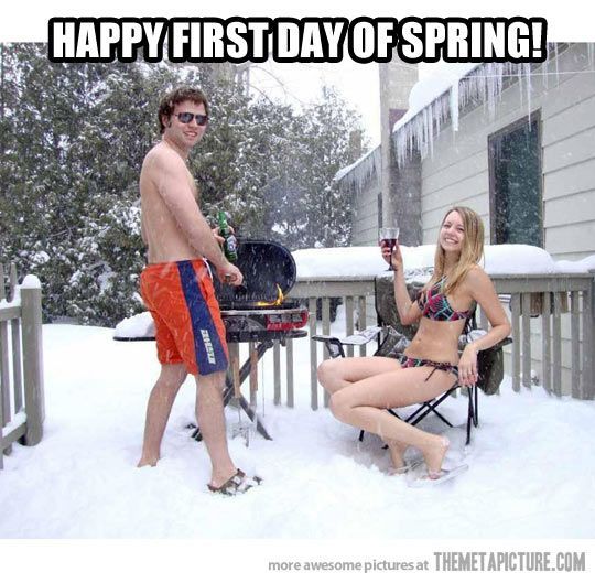 Happy First day of Springthis has to be Wisconsin