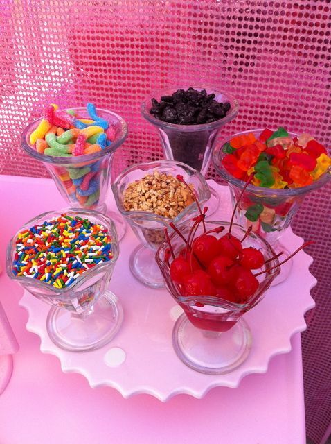 Ice cream toppings