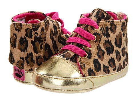 Juicy Couture Kids Leopard Print Shoes (Infant)
