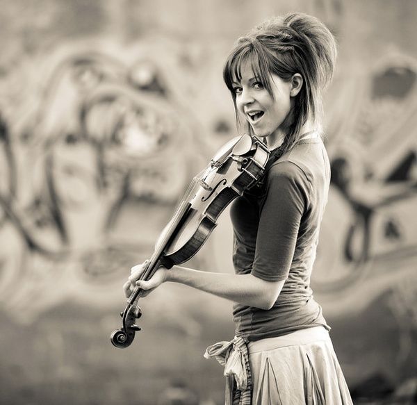 Lindsey Stirling- freaking awesome music!! People should definitely look her up!