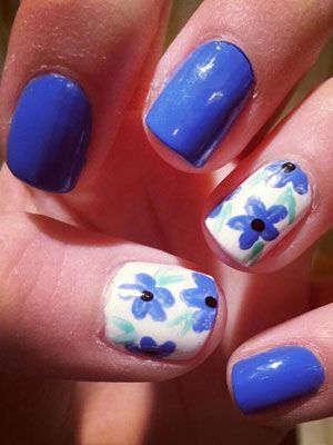 Nail Designs and Pictures – Creative Celebrity Nail Polish Designs – Seventeen