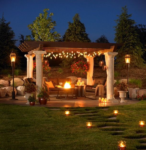 Planning to add a pergola to our backyard/patio next year – love the look of thi