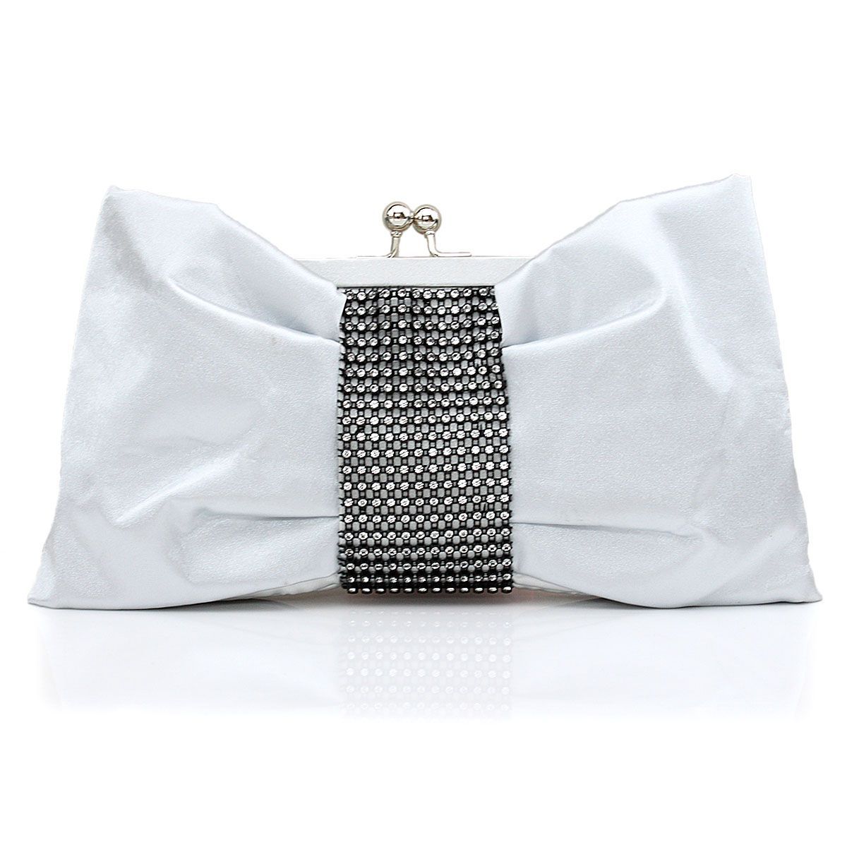 Pretty Big Bowknot Silk Handbag With Cheapest Price $33.98 Offered By Prinkko