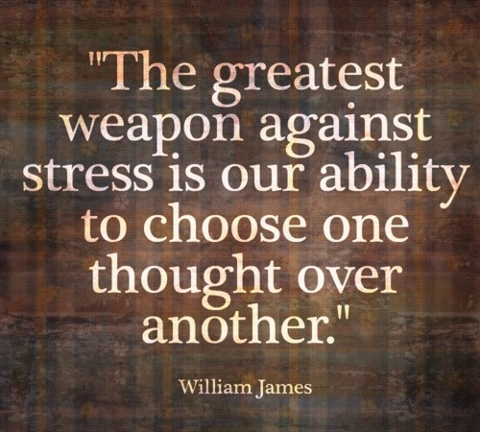 Quote from William James (1842-1910). Lets get those brain muscles flexing!