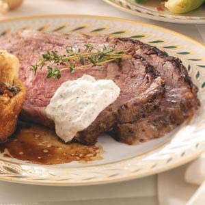 Roasted Garlic & Herb Prime Rib Recipe