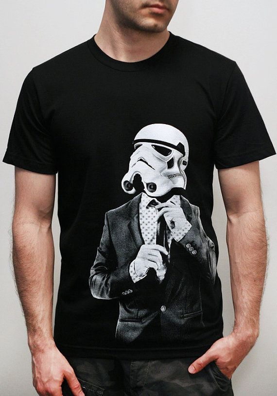 Smarttrooper – Mens t shirt / Unisex t shirt  ( Star Wars / Storm trooper t shir