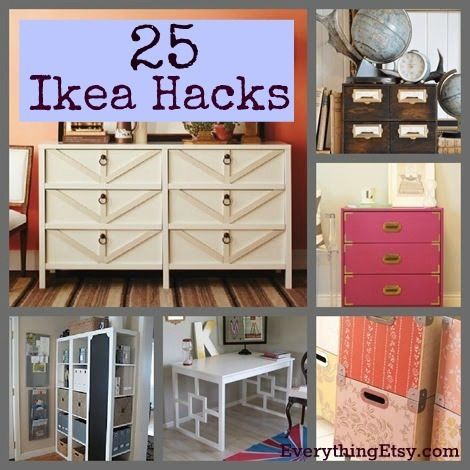 Turn IKEA furniture into fabulous pieces! Ikea dresser is awesome!! I used paint