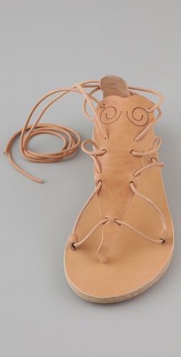 Ancient Greek Sandals Circe T Strap Flat Sandals