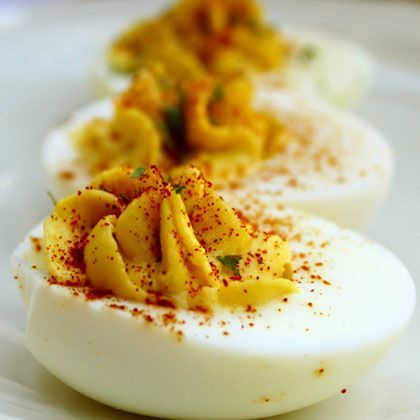 BabyZone: Fabulous Finger Foods for the Baby Shower | Deviled Eggs