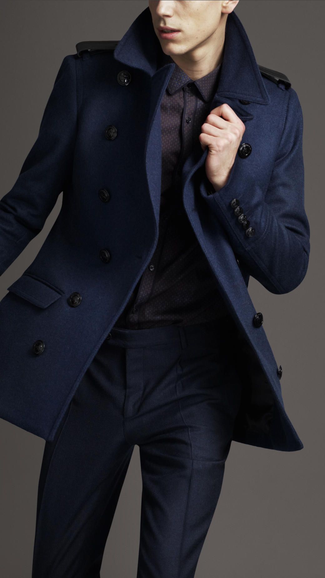 Burberry London men’s coat.