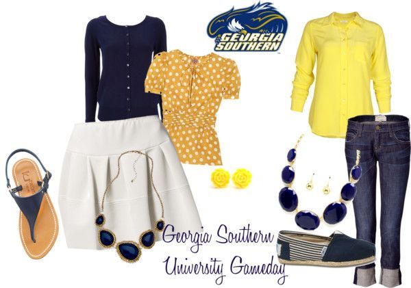 Georgia Southern University Gameday #football dress casual