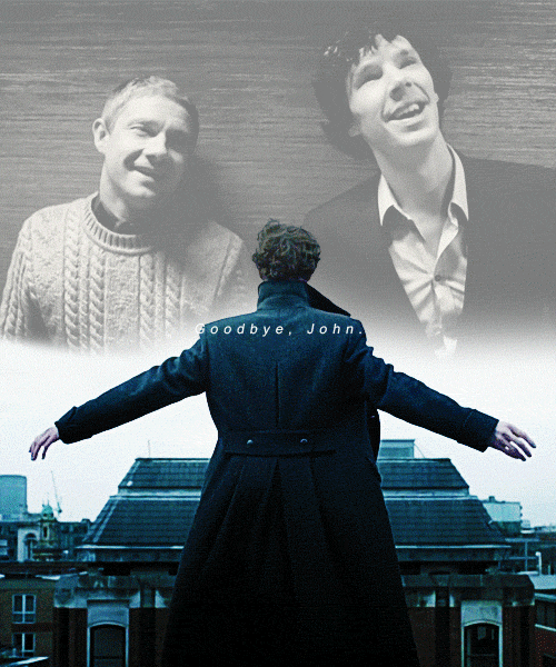 Goodbye John – Sherlock (BBC) gif And this is where I completely lost it and cri