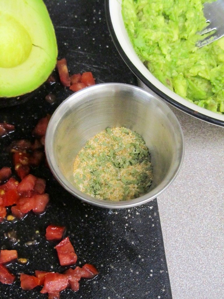 Homemade Guacamole Seasoning – yup sounds about right!