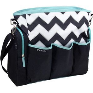 iPack Diaper Bag, Chevron…if baby is a boy, I might have to do this. My diaper