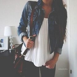 Jean jacket – spring outfit
