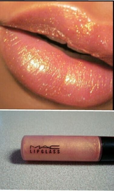 MAC lipglass: Nymphette – Gorgeous sheer pink with lovely gold tones, however a