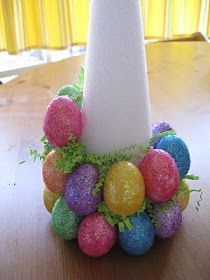 Now I know what to do with all of my extra plastic Easter eggs