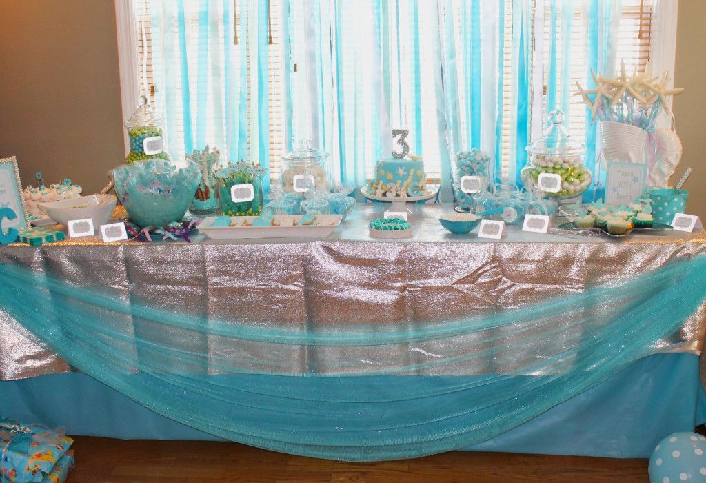 Project Nursery – Mermaid Party Under the Sea Birthday Party