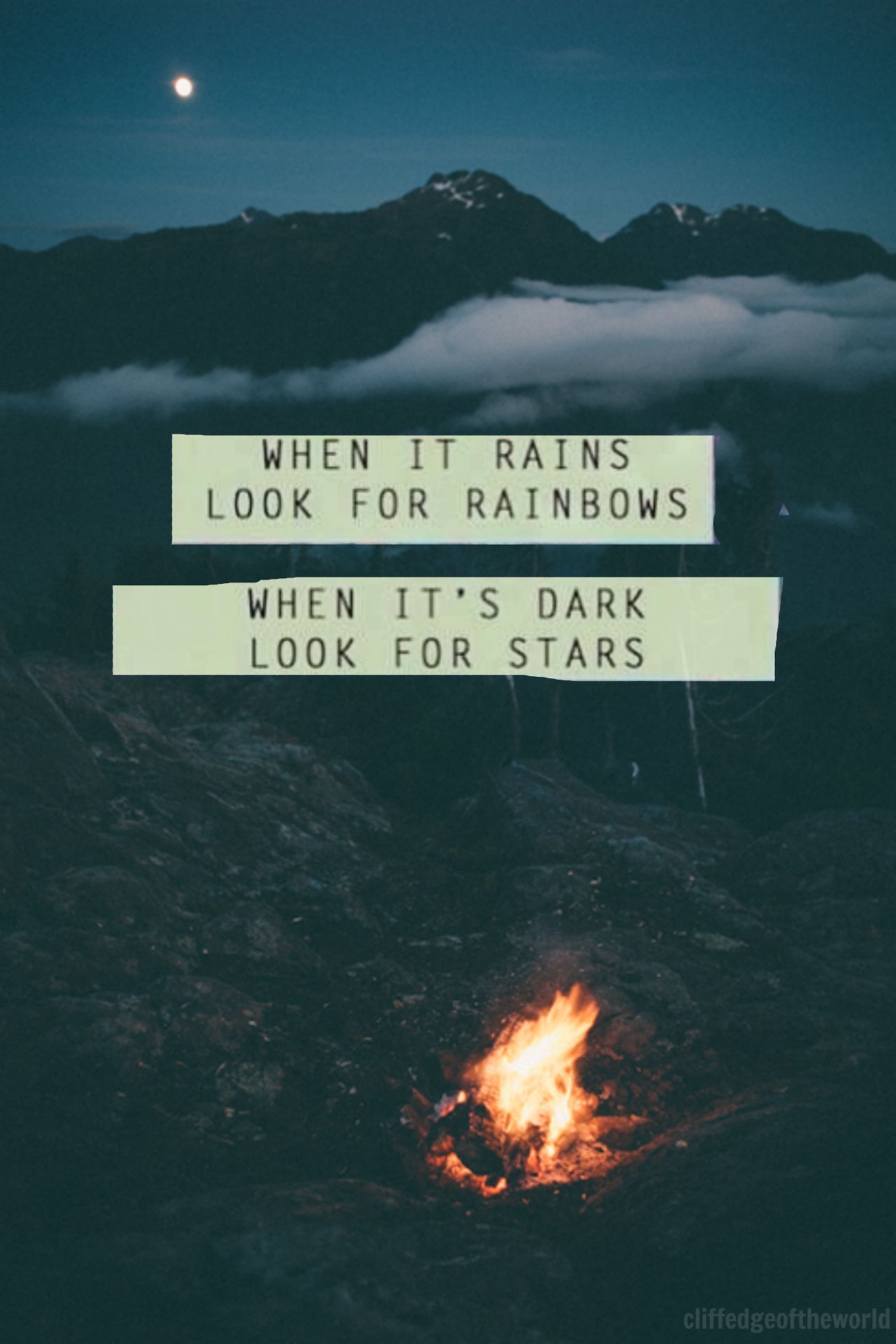 rainbows and stars