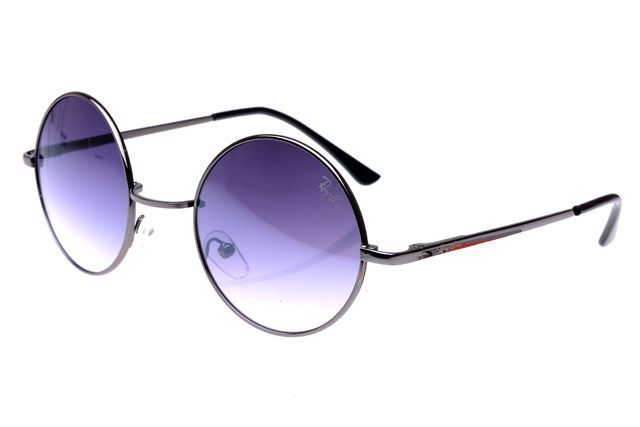 Ray Ban Aviator RB8008 Sunglasses Black Frame Purple Lens AED #Rayban #rayban #R