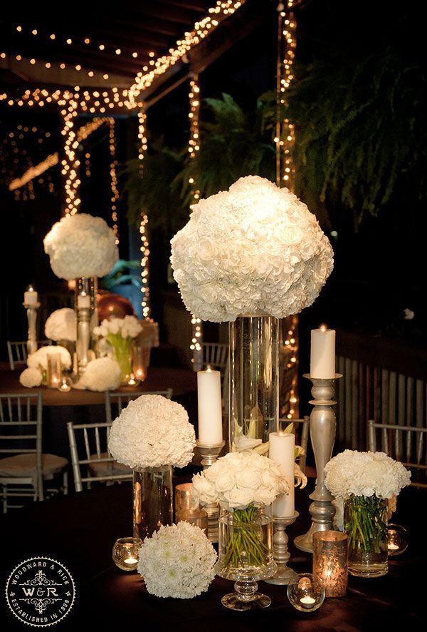 reception centerpieces maybe a different flower