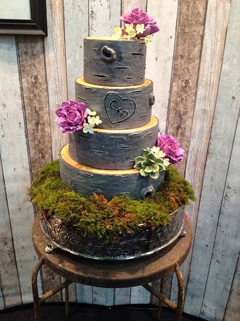 Rustic Wedding Cakes on Craftsy | Flickr – Photo Sharing!
