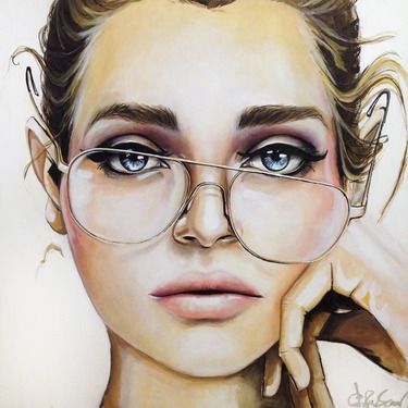 Saatchi Online Artist Jessica Rae Sommer; Painting, “Face (for NYC)” – went to s