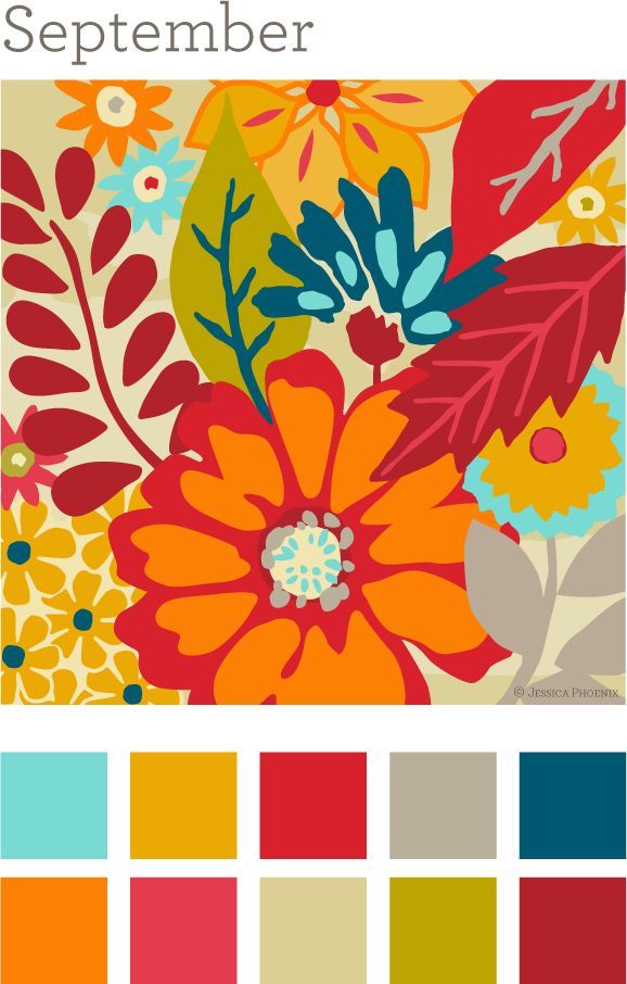 September Color Palette | Autumn Anthology